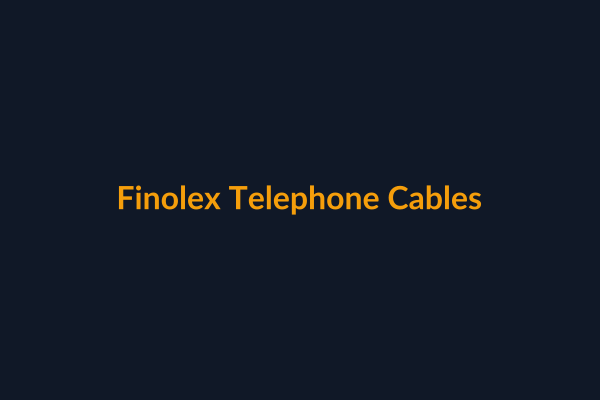 Finolex Telephone Cables available at Raguveer Electric Talala
